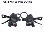 Tay sang số Shimano Tiagra SL-4700 2x10speed Shift Lever Flat Bar Road | OEM