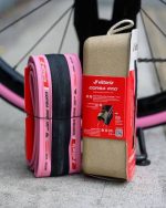Vỏ xe đạp Road Vittoria Corsa Pro Limited Pink Special Etidion Tubeless Tire 700x28 - Ảnh 3